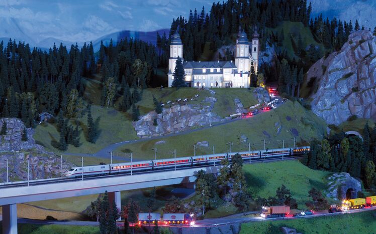 Mitteldeutschland Burg Stpauliberg Nacht